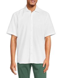 North Sails - Short Sleeve Linen Shirt - Lyst