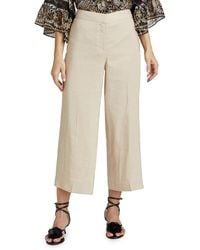 Kobi Halperin - Brent Linen-Blend Crop Pants - Lyst