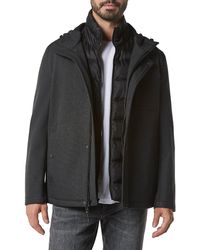 Andrew Marc - Berwick 3-in-1 Quilted Vest & Hooded Jacket - Lyst