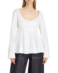 Co. - Long-Sleeve Tton Rset Top - Lyst