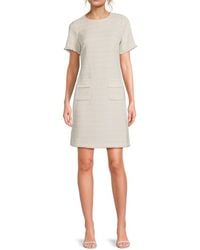 Tommy Hilfiger - Short Sleeve A-Line Minidress - Lyst