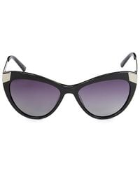 Ted Baker 57mm Cat Eye Sunglasses - Black