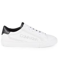 calvin klein shoes white