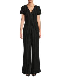 FOCUS BY SHANI - Pinstripe Jumpsuit - Lyst