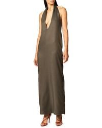 Interior - The Sybil Cupro Maxi Dress - Lyst