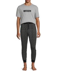 calvin klein men's immerge french terry jogger