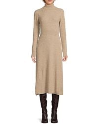 Derek Lam - Wool Turtleneck Midi-Dress - Lyst
