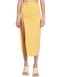 Jacquemus - Esphelo Strappy Midi-Skirt - Lyst
