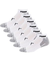 PUMA - 6-Pair Logo Crew Socks - Lyst