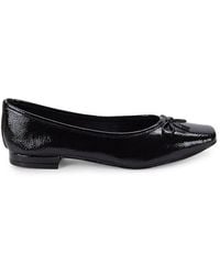 Saks Fifth Avenue - Sabine Leather Ballet Flats - Lyst