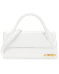 Jacquemus - Le Chiquito Logo Leather Top Handle Bag - Lyst