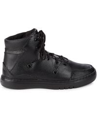 Creative Recreation Spero High-top Leather Trainers - Black