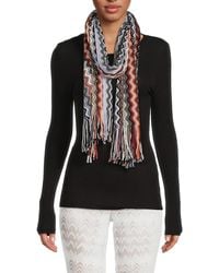 Missoni - Pattern Wool Blend Scarf - Lyst