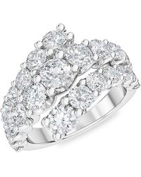 Saks Fifth Avenue - 14k White Gold & 2.75 Tcw Lab-grown Diamond Ring - Lyst
