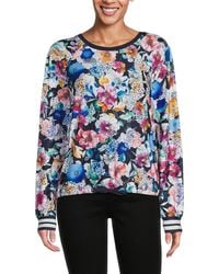 Johnny Was - Bee Active Floral Raglan Blouse - Lyst