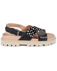 Dolce Vita Niles Calf-hair & Leather Walking Sandals - Multicolor