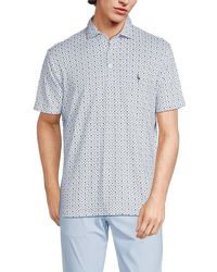 Tailorbyrd - Geometric Print Polo - Lyst