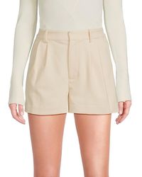 Alice + Olivia - Conry Solid Pleated Shorts - Lyst