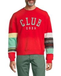 Scotch & Soda - Relaxed Fit Drop Shoulder Sweatshirt - Lyst