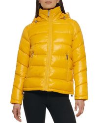 Guess - Hooded Puffer Jacket - Lyst