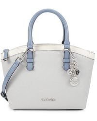 Calvin Klein Kasie Crossbody Top Handle Bag - Multicolour