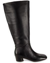 Vince - Ramona 31Mm Leather Wide Calf Boots - Lyst