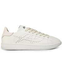 Ash - Lace-Up Leather Low-Top Sneakers - Lyst