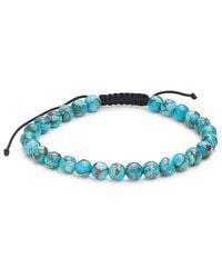 Effy Turquoise Bead Cord Bracelet - Blue