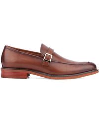 Vintage Foundry - Acton Buckle Leather Dress Loafers - Lyst