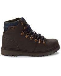 Barbour - Quantock Commando Leather Combat Ankle Boots - Lyst