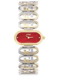 Fendi - O'Lock Two-Tone Stainless Steel Bracelet Watch/28.3Mm - Lyst