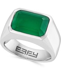 Effy - Sterling & Onyx Ring - Lyst