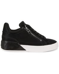 DKNY - 40Mm Side-Zip Lace-Up Platform Sneakers - Lyst