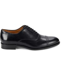 Saks Fifth Avenue - Leather Oxfords - Lyst
