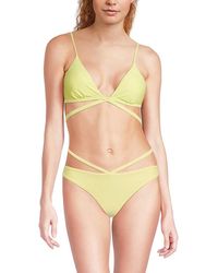Jonathan Simkhai - Harlen Tie-Back Bikini Top - Lyst