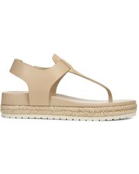 vince flint b leather thong sandals