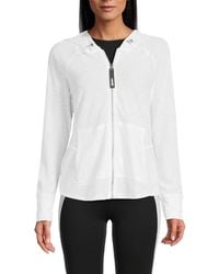 DKNY - Exposed Seam Jacket - Lyst