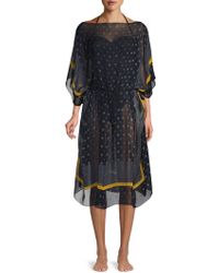 cotton caftan cover up