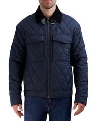 Cole Haan - Diamond Quilted Jacket - Lyst