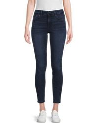 Joe's Jeans - Skinny Fit Whiskered Cropped Jeans - Lyst