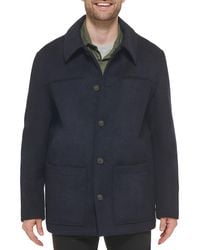 Cole Haan - Wool Blend Field Jacket - Lyst