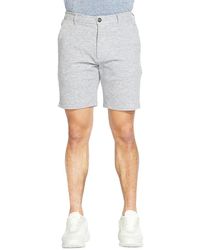 Civil Society Tailored Fit Knit Heathered Shorts - Grey