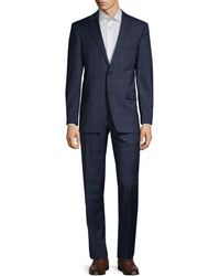 tommy hilfiger light blue suit