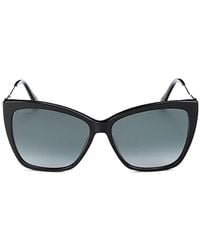 Jimmy Choo - Seba/s 58mm Cat Eye Sunglasses - Lyst