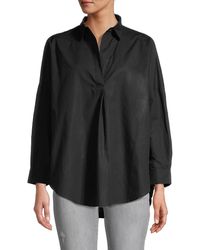 French Connection - Rhodes Popover Shirt - Lyst