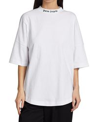 Palm Angels - Classic Oversized Logo T-Shirt - Lyst