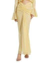 Ronny Kobo - Chase Lace Maxi Skirt - Lyst