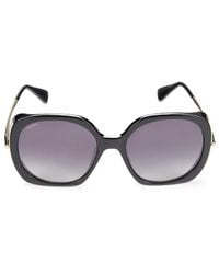 Max Mara - 58Mm Butterfly Sunglasses - Lyst
