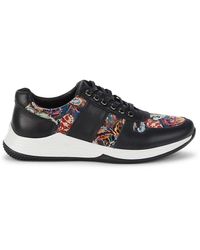 robert graham fittipaldi suede sneaker