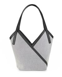 Rag & Bone - Alix Cotton & Leather Carry Bag - Lyst